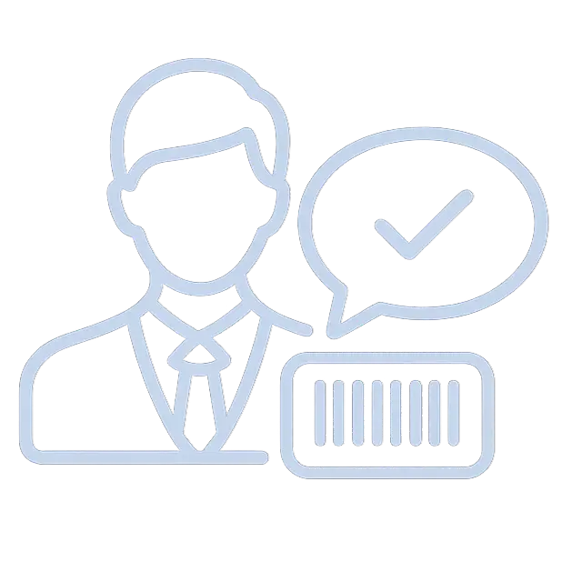 Symbol für persönliche Ansprechpartner